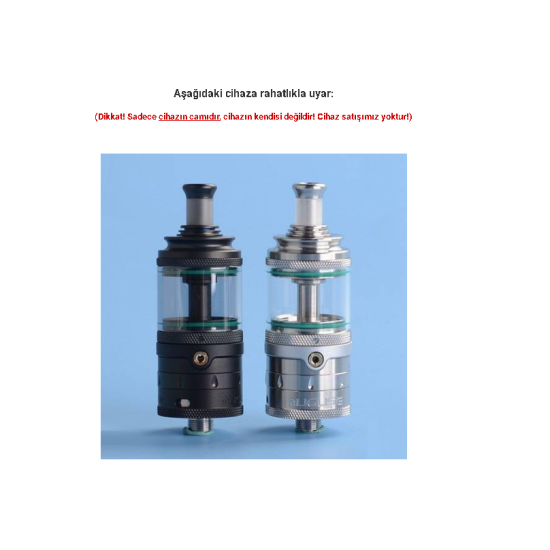 Auguse Era Pro RTA Atomizer Camı