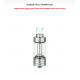 EHPRO eTank S2 RTA Atomizer Camı - eTank S2 RTA CAM