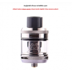 HellVape Fat Rabbit Sub Ohm Tank Atomizer Camı
