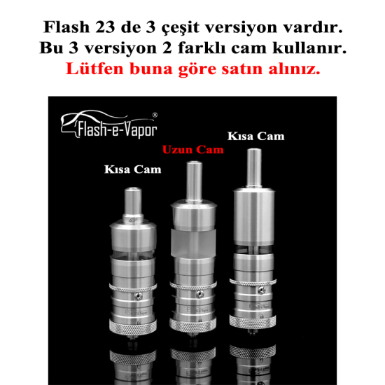 Flash 23 Atomizer Camı