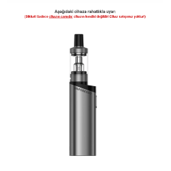 Vaporesso Gen Fit Atomizer Camı