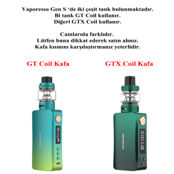 Vaporesso Gen S Atomizer Camı