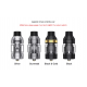 Vapefly Gunther Sub Ohm Tank Atomizer Camı - Gunther Cam