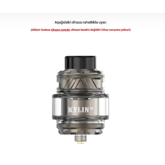 Vandy Vape Kylin V3 Atomizer Camı