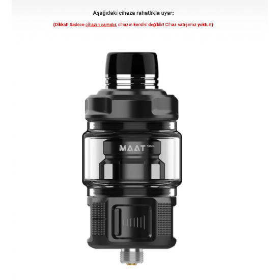 VooPoo Maat Tank New Atomizer Camı - Maat Tank Cam