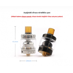 Advken Manta MTL Bubble Atomizer Camı