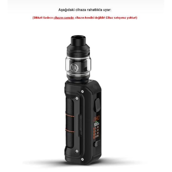 GeekVape Aegis Max 2 Kit Atomizer Camı