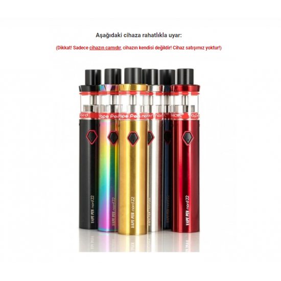 Smok Vape Pen Nord 22 Atomizer Camı - Nord 22 Cam