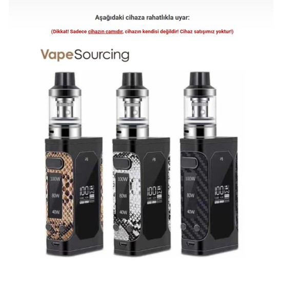 Vape P8 Atomizer Camı