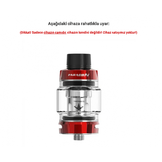 Vaptio Paragon Tank Atomizer Camı - Paragon Tank Cam