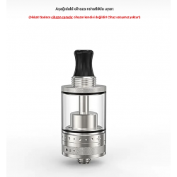 Ambition Mods Purity Plus  MTL RTA Atomizer Camı