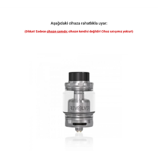 Vandy Vape Revolver RTA Atomizer Camı