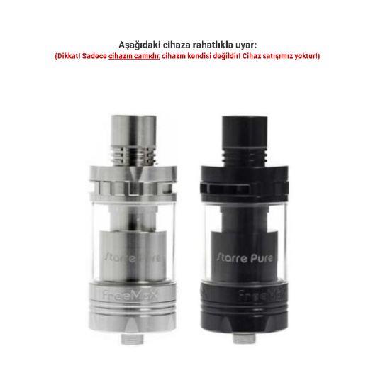 Freemax Starre Pure Tank Atomizer Camı