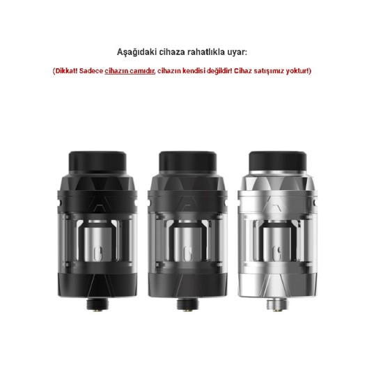 Augvape İntake Subohm Tank Atomizer Camı