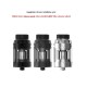 Augvape İntake Subohm Tank Atomizer Camı