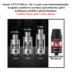 Smok TFV4 Micro Atomizer Camı
