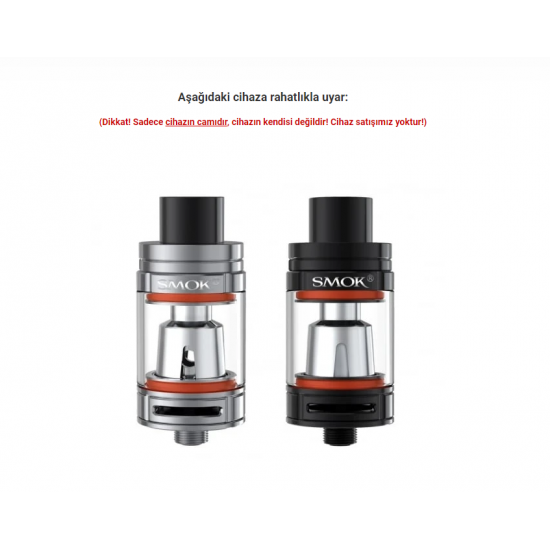 Smok TFV8 Baby Beast Atomizer Camı - TFV8 Baby Beast Cam