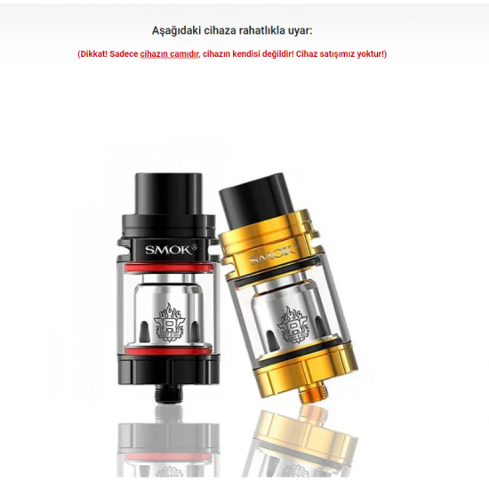 Smok TFV8 X Baby Atomizer Camı - X Baby Cam