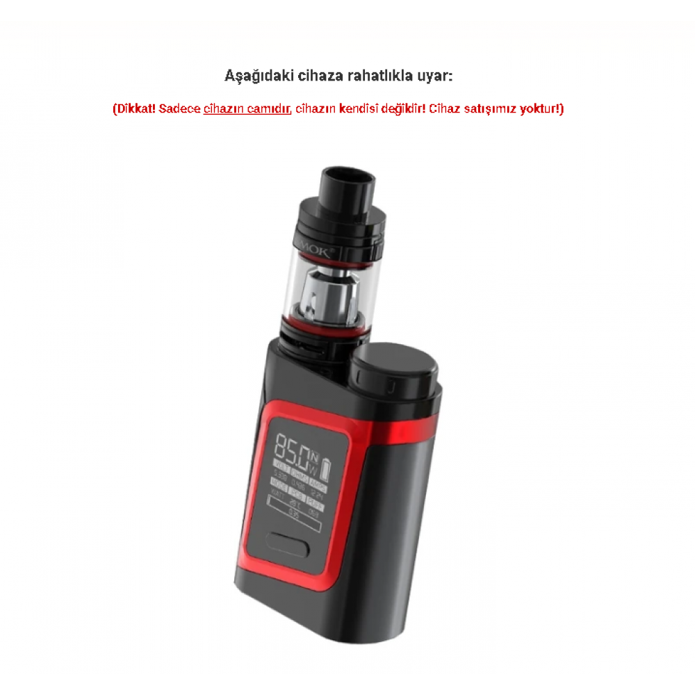 Smok AL85 Atomizer Camı - AL85 Cam