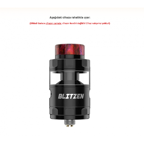 GeekVape Blitzen RTA Atomizer Camı