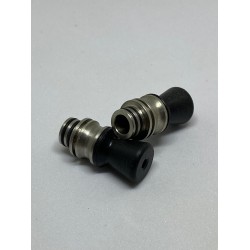 Siyah Renk MTL Metal ve Reçine Drip Tip v3 - 510 Pin Uyumlu