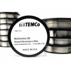 TEMCO Nichrome 80 - Ni80 Coil Rezistans Teli 10m (24/26/27/28/32ga)
