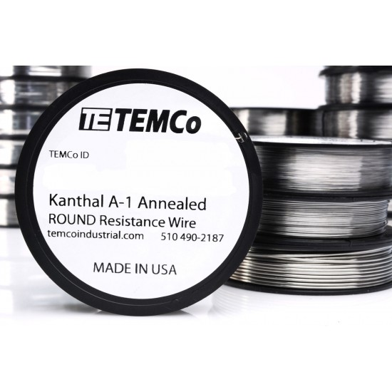 TEMCO Kanthal A1 Coil Rezistans Teli 10m (24/26/27/28/32ga) TEMCO Kanthal A1 Coil Rezistans Teli 10m (24/26/27/28/32ga)