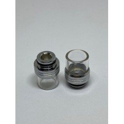 Cam Gümüş Renk DL Drip Tip - 810 Pin Uyumlu