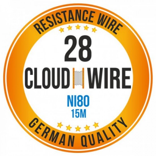 CloudWire - Nichrome Ni80 - 15 Metre Makara Tel (26/27/28ga)