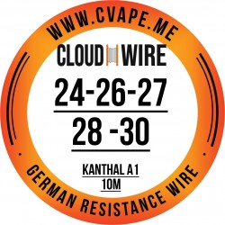 CloudWire - Kanthal A1 - 10 Metre Makara Tel (24/26/27/28/30ga)