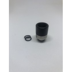 Siyah Krom DL Reçine Drip Tip - 510 Pin Uyumlu