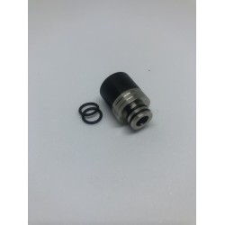 Siyah Krom DL Reçine Drip Tip - 510 Pin Uyumlu