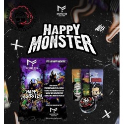 Happy Monster Cotton (3 Çeşit Pamuk + Alien Clapton Tel) - Orijinal