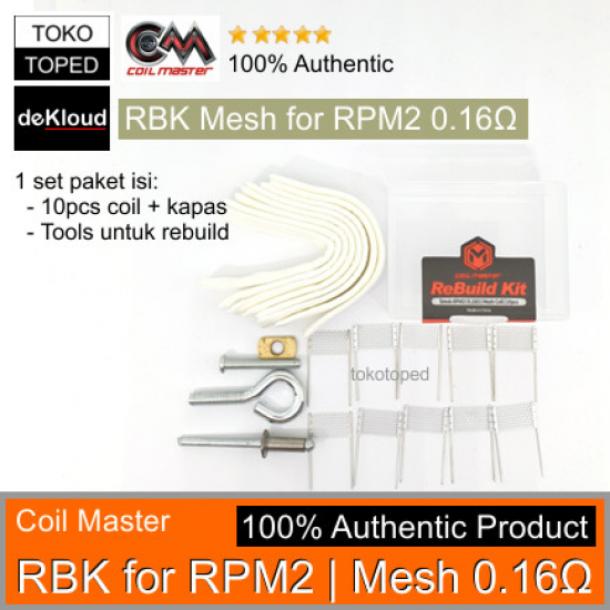 Smok RPM 2 Rebuild Coil Kit - RPM 2 Coil Sarım Malzemeleri