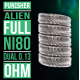 Punisher - Alien Clapton - Ni80 - Dual 0.13 Ohm | 4 Adet - Performans Teli Punisher - Alien Clapton - Ni80 - Dual 0.13 Ohm | 4 Adet - Performans Teli