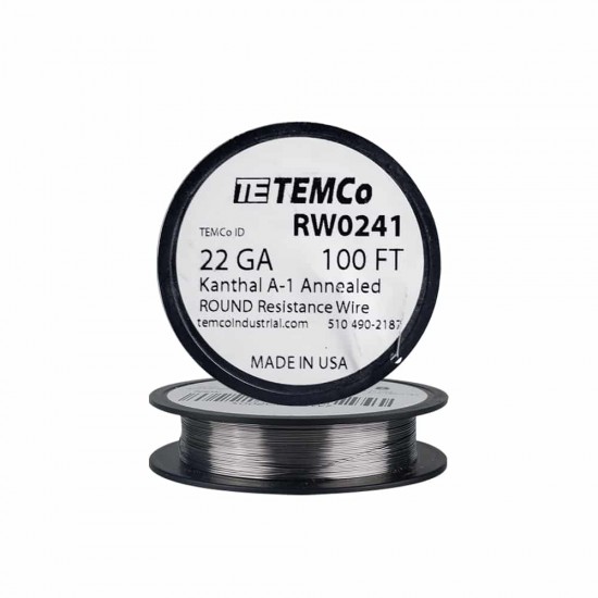 Temco - Kanthal A1 Makara Rezistans Teli (24/26/27/28/32ga) | 10 Metre