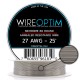 Wire Optim | Nichrome 80 - 27 GA Makara Rezistans Teli - 25 FT - Orijinal Wire Optim | Nichrome 80 - 27 GA Makara Rezistans Teli - 25 FT - Orijinal