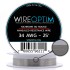 Wire Optim | Nichrome 80 - 34 GA Makara Rezistans Teli - 25 FT - Orijinal