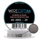 Wire Optim | Nichrome 80 - 40 GA Makara Rezistans Teli - 25 FT - Orijinal
