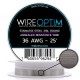 Wire Optim | SS316L - 36 GA Makara Rezistans Teli - 25 FT - Orijinal