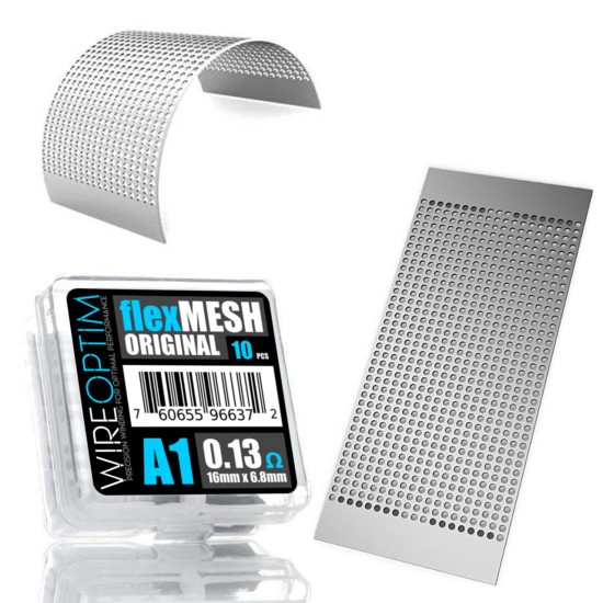 Wire Optim - flexMESH - Kanthal A1 Mesh Tel | 0.13 Ohm - 10 Adet