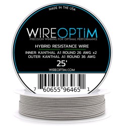 Wire Optim | DL 2x Core Alien Fused Clapton Makara - 26 ka1 x2 / 36 ka1 - 25 FT