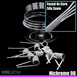 V2 PRO | 4 Core Alien Fused Clapton - 0.12 Ohm - 6 Wrap | Ni90 - Wire Optim